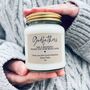 Personalised 'Godfathers Are A Blessing' Candle Gift, thumbnail 1 of 6