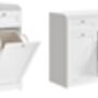 Bathroom Cabinet With Removable Laundry Basket, thumbnail 6 of 6