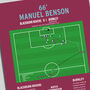 Manuel Benson Championship 2023 Burnley Print, thumbnail 2 of 2