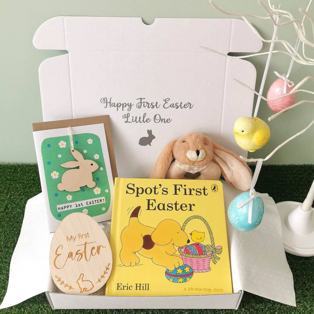 Baby's First Easter Gift Set With Easter Book By Beatrice & Barley