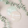 Personalised Baby Name Announcement Disc, thumbnail 10 of 10