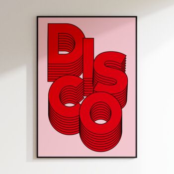 'Disco' Print, 3 of 9