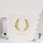 Luxury Hot Foil Ivory And Gold Christmas Card, thumbnail 2 of 3