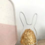 Wire Rabbit Easter Egg Holder, thumbnail 2 of 2