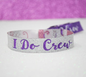I Do Crew Hen Party Wristbands, 7 of 7