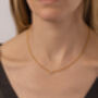 Baguette Necklace, thumbnail 1 of 2
