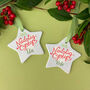 Personalised Baby's First Christmas Decoration, thumbnail 2 of 2