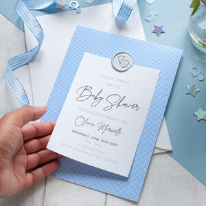 boy baby shower invitations