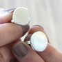 Personalised Contemporary Nugget Ring, thumbnail 1 of 9