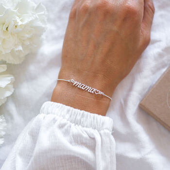 Mama Bracelet – Mum To Be Gift, Pregnancy Keepsake, 5 of 6