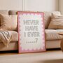 Never Have I Ever…? Print, thumbnail 2 of 8
