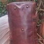 Genuine Leather Holdall Duffel Weekender, thumbnail 11 of 12