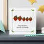 Robin Family Personalised Christmas Cards, thumbnail 4 of 6