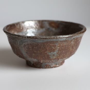 Handcrafted Wood Fired Tea Bowl 145ml, 3 of 8