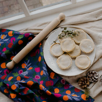 Botanical Fruits Tea Towel Two Colourways, 6 of 6