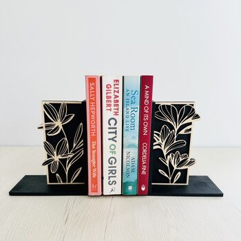 Elegant Floral Bookends, 3 of 3