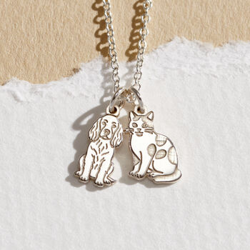 Personalised Pet Dog Dinky Charm Necklace, 3 of 9
