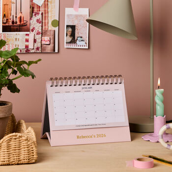 Personalised Original 2026 Desk Calendar, 4 of 7