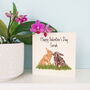 Personalised Kissing Bunnies Valentine's Day Card, thumbnail 4 of 4