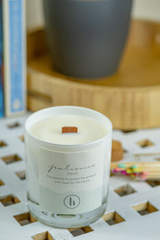 'Patience' A Fresh, Aromatic Herb Scented Candle, 3 of 4