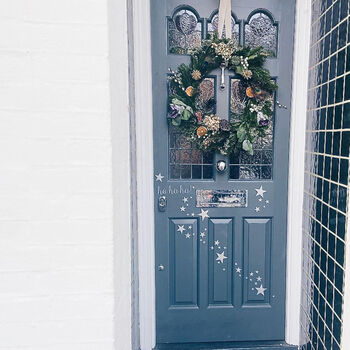 Christmas Star Door/Wall Stickers, 8 of 12