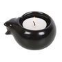 Black Cat Ceramic Tealight Candle Holder, thumbnail 2 of 3