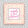 Happy Retirement Card Pink Or Blue, thumbnail 1 of 2