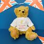 King Charles Coronation Teddy Bear, thumbnail 1 of 2
