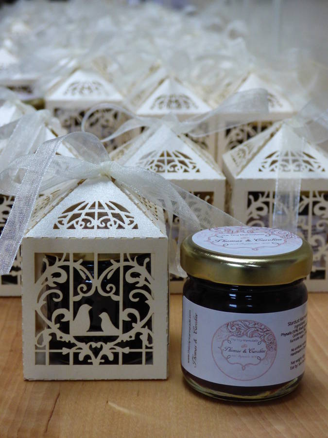 Details about   6 Small Sweet Jam Jars Wedding Favours Thank You Gift Birthday Mini Hearts Love 
