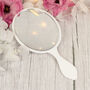Bride To Be Bridal Prep Hand Held Mirror, thumbnail 5 of 6