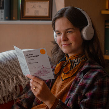Virginia Woolf's To The Lighthouse Audiobook In A Card Gift, 10 of 10