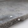 Sterling Silver Multi Star Necklace, thumbnail 3 of 9