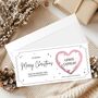 Christmas Scratch Card Gift Reveal For Events, Concerts, Theatre Holiday Surprise Ticket, thumbnail 6 of 9