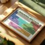 Walking Britain Periodic Table Art Print, thumbnail 4 of 10