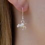 Sterling Silver Tyrannosaurus Rex Earrings, thumbnail 1 of 6