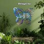 Metal Mandala Butterflies With Flowers Garden Decor, thumbnail 5 of 10