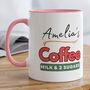 Personalised Coffee Order Mug, thumbnail 1 of 9