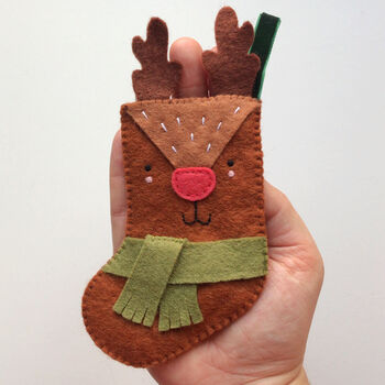 Sew Your Own Felt Stocking Friends Set, 12 of 12
