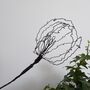 Three Handmade Wire Parrot Tulips Stems, thumbnail 7 of 12