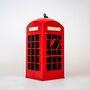 Red Telephone Box Birdhouse, thumbnail 3 of 4