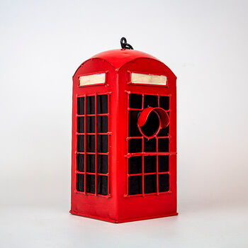 Red Telephone Box Birdhouse, 3 of 4