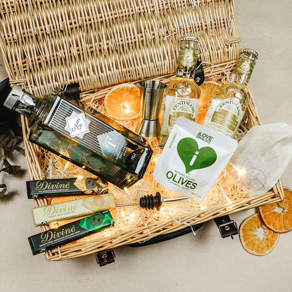 Personalised Clean Co Tequila Alcohol Free Hamper, 1 of 7