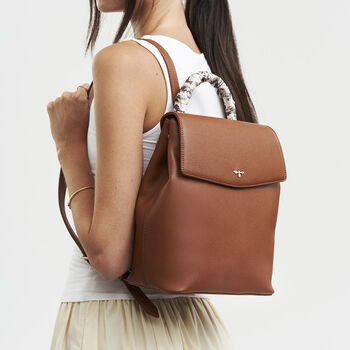 Laura Backpack In Tan, 2 of 8