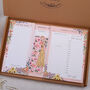 Pink Floral Stationery Gift Box, thumbnail 1 of 7
