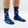 Bamboo Socks | Duck Socks | Bird Socks | Mallard Duck, thumbnail 1 of 3