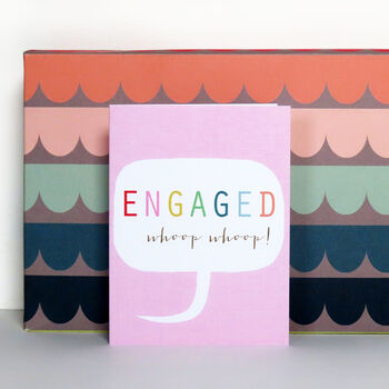 Mini Whoop Whoop! Engaged Card, 3 of 5