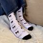The Cat's Human Personalised Socks, thumbnail 10 of 10