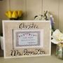 Personalised Auntie Photo Frame Script Birthday, thumbnail 1 of 2
