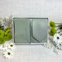 Wild Sage Woven Wedding Tie Set, thumbnail 4 of 6