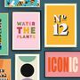 Personalised 'House Number' Colourful Art Print, thumbnail 6 of 6